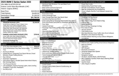 2025 BMW 3 Series 330i