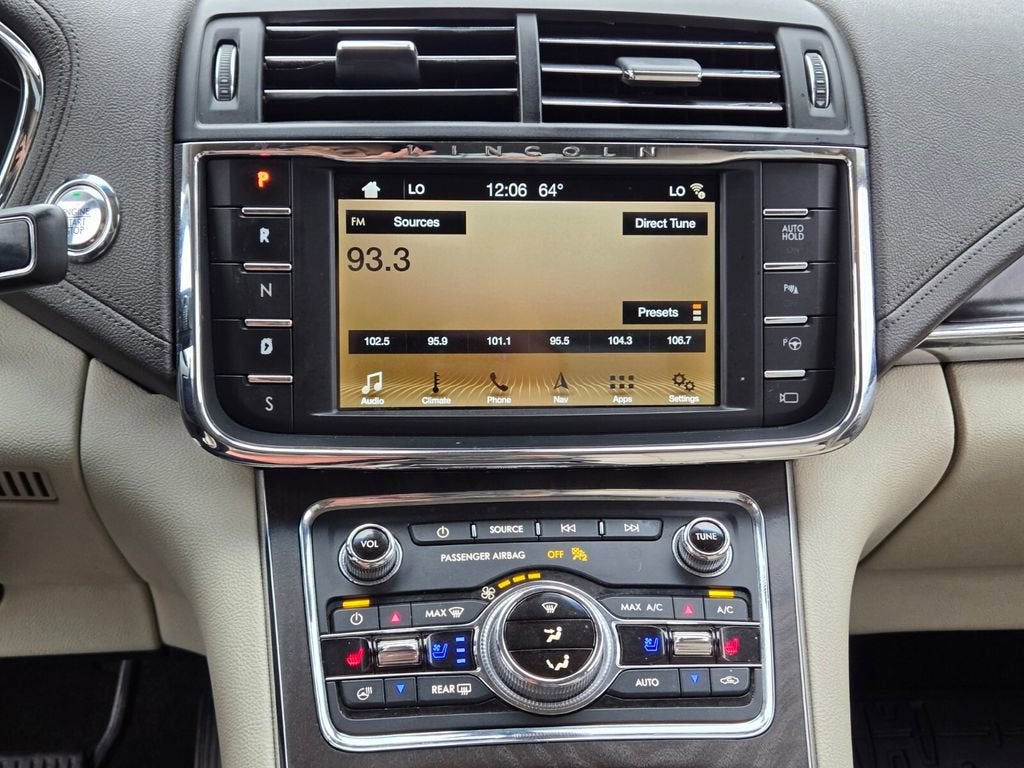 2019 Lincoln Continental Reserve