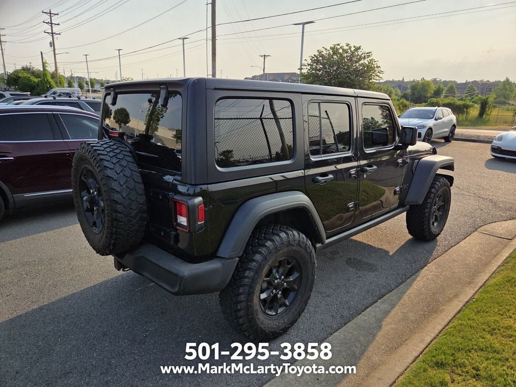 2021 Jeep Wrangler Unlimited Willys