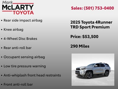 2025 Toyota 4RUNNER TRD Sport Premium