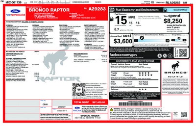 2024 Ford Bronco Raptor