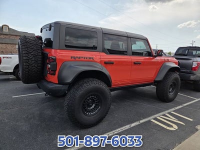 2023 Ford Bronco Raptor Lifted