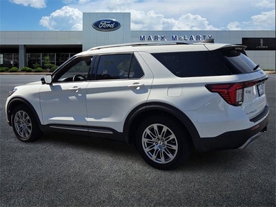 2025 Ford Explorer Platinum