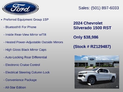 2024 Chevrolet Silverado 1500 RST