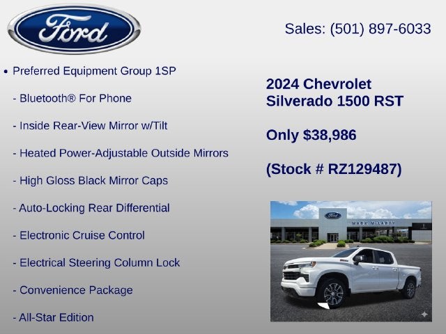2024 Chevrolet Silverado 1500 RST