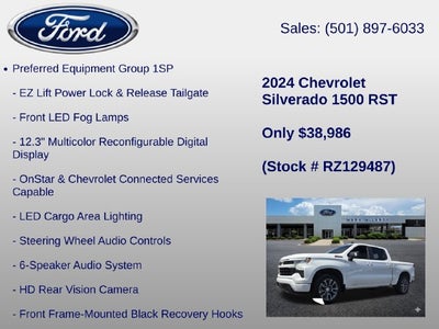 2024 Chevrolet Silverado 1500 RST