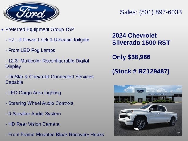 2024 Chevrolet Silverado 1500 RST