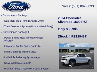 2024 Chevrolet Silverado 1500 RST