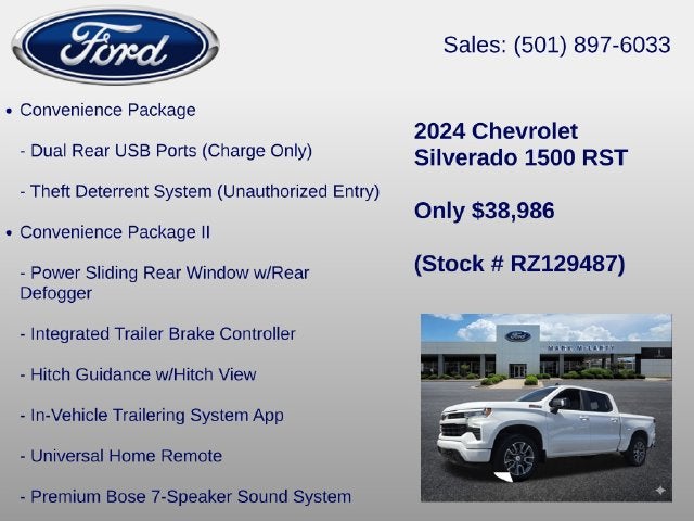 2024 Chevrolet Silverado 1500 RST