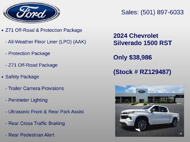 2024 Chevrolet Silverado 1500 RST