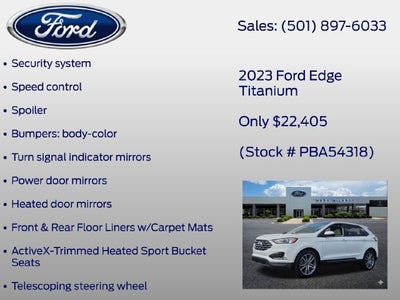 2023 Ford Edge Titanium