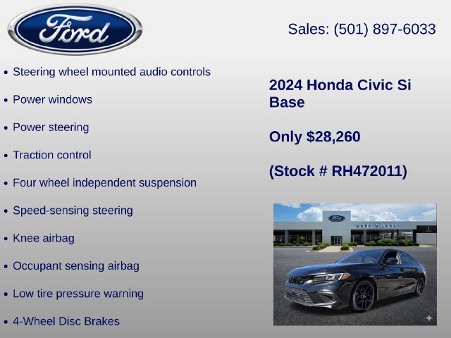 2024 Honda Civic Si Base