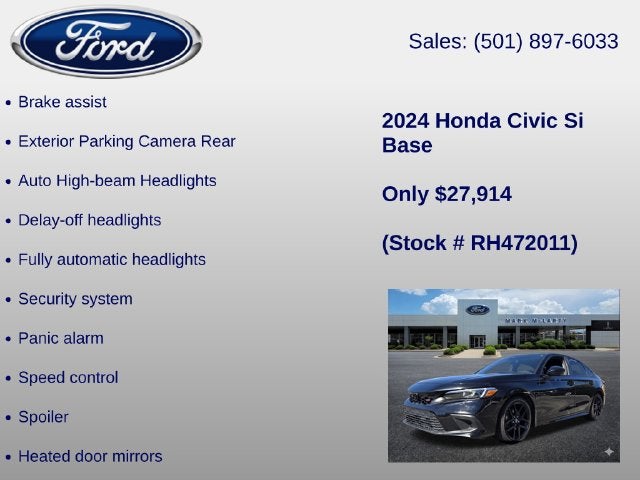 2024 Honda Civic Si Base