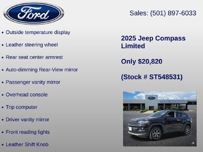 2025 Jeep Compass Limited