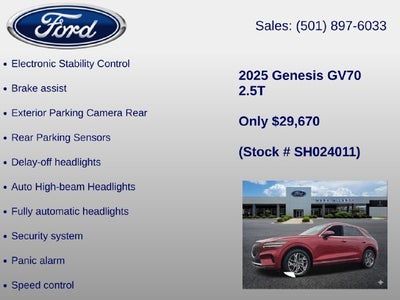 2025 Genesis GV70 2.5T