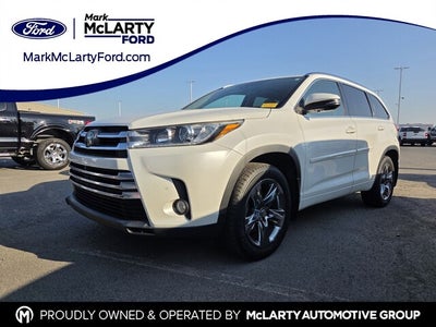 2018 Toyota Highlander Limited Platinum