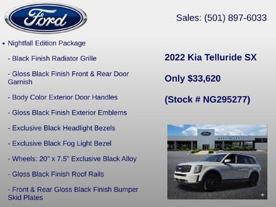 2022 Kia Telluride SX