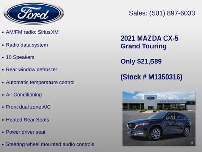 2021 Mazda Mazda CX-5 Grand Touring