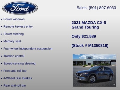 2021 Mazda Mazda CX-5 Grand Touring