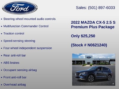 2022 Mazda Mazda CX-5 2.5 S Premium Plus Package