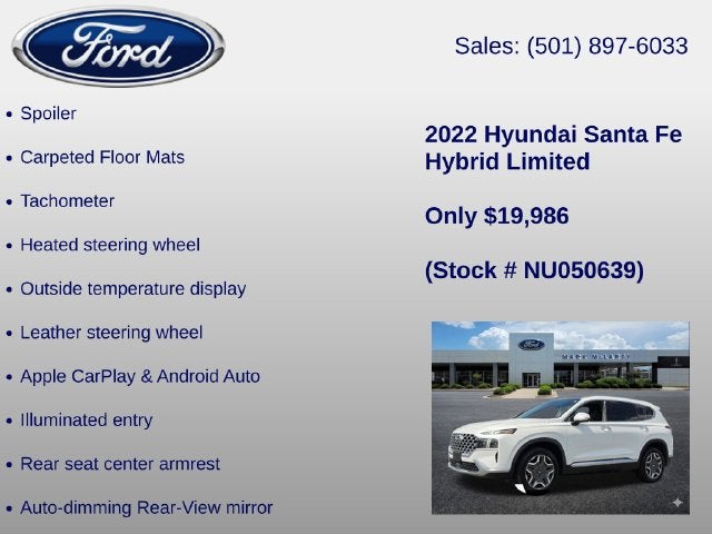 2022 Hyundai Santa Fe Hybrid Limited