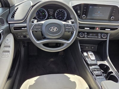 2021 Hyundai Sonata Hybrid Blue