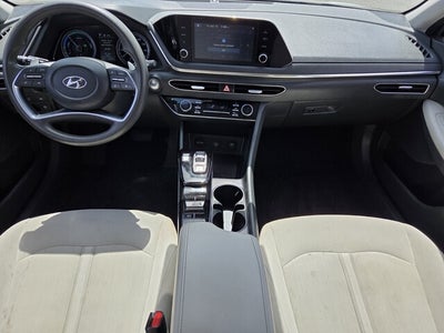 2021 Hyundai Sonata Hybrid Blue
