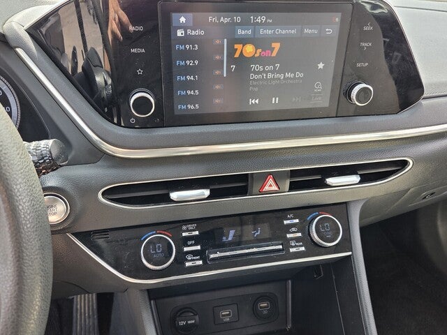 2021 Hyundai Sonata Hybrid Blue