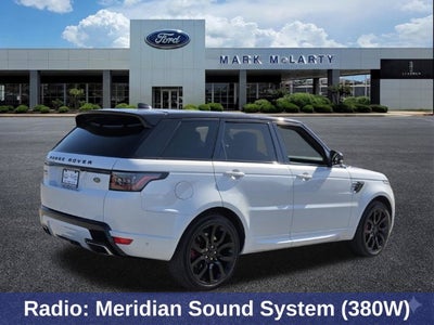 2019 Land Rover Range Rover Sport Supercharged