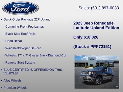 2023 Jeep Renegade Latitude