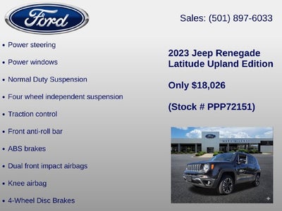 2023 Jeep Renegade Latitude