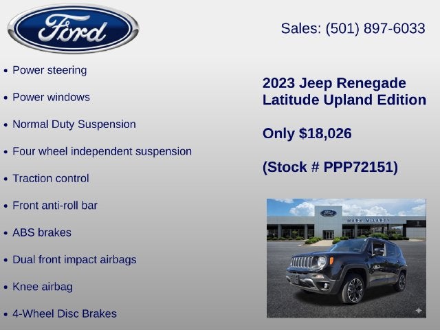 2023 Jeep Renegade Latitude