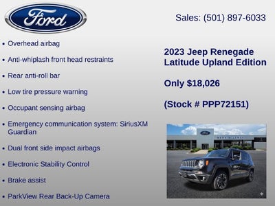 2023 Jeep Renegade Latitude