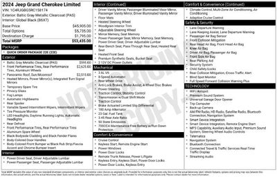 2024 Jeep Grand Cherokee Limited