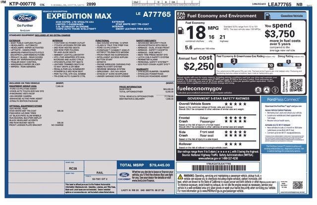 2020 Ford Expedition Max Limited
