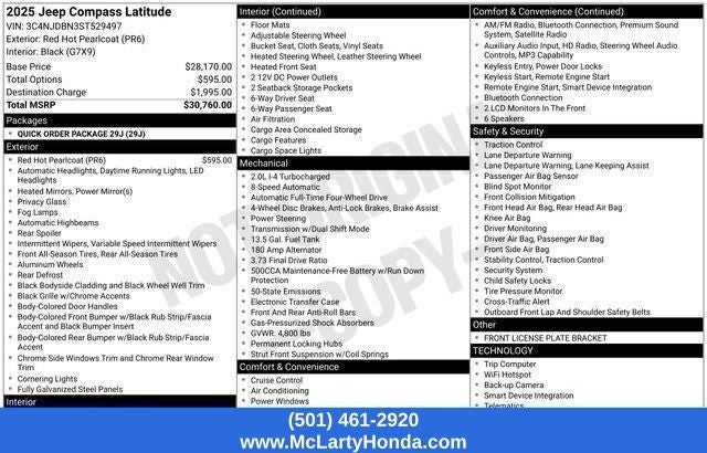 2025 Jeep Compass Latitude