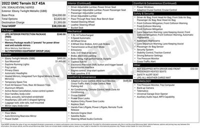 2022 GMC Terrain SLT