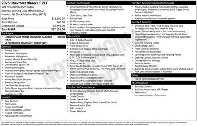 2025 Chevrolet Blazer LT