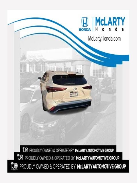 2021 Toyota Highlander XSE