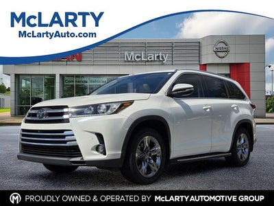 2019 Toyota Highlander Limited Platinum
