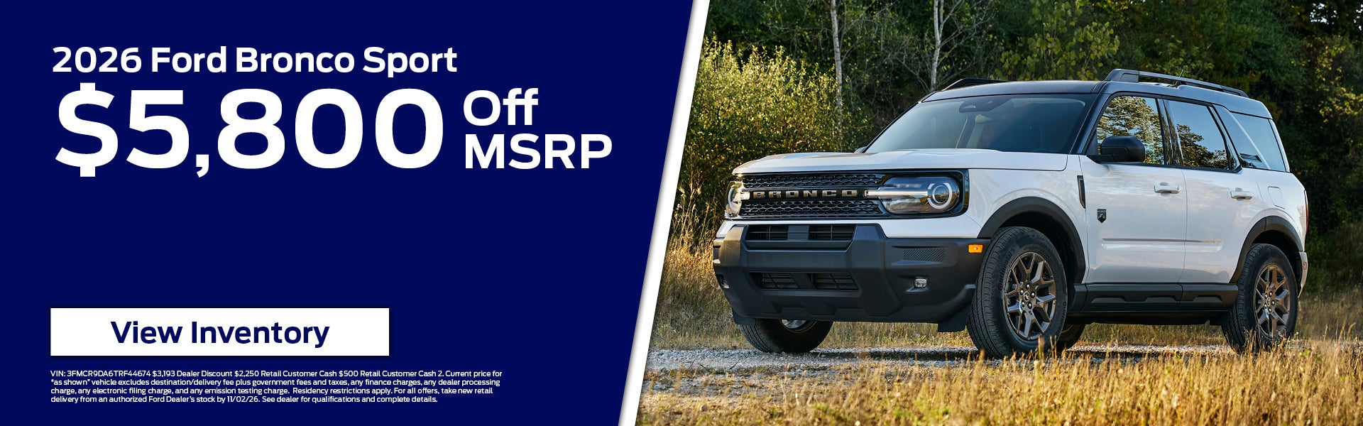 2026 Ford Bronco Sport